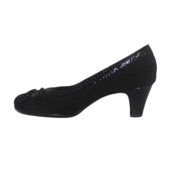 Aerosoles Heels Black With Suede and Patent Accents Screenplay size 7.5 - Picture 6 of 8